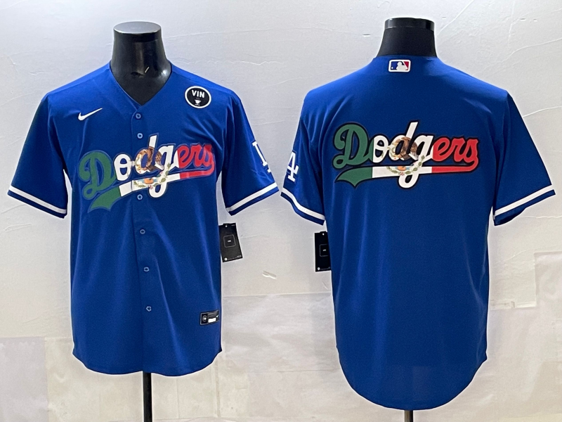 Men Los Angeles Dodgers blank blue Nike 2025 MLB All Star Jersey 004->los angeles dodgers->MLB Jersey